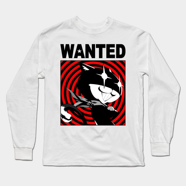 Wanted Morgana (black) Long Sleeve T-Shirt by Beadams